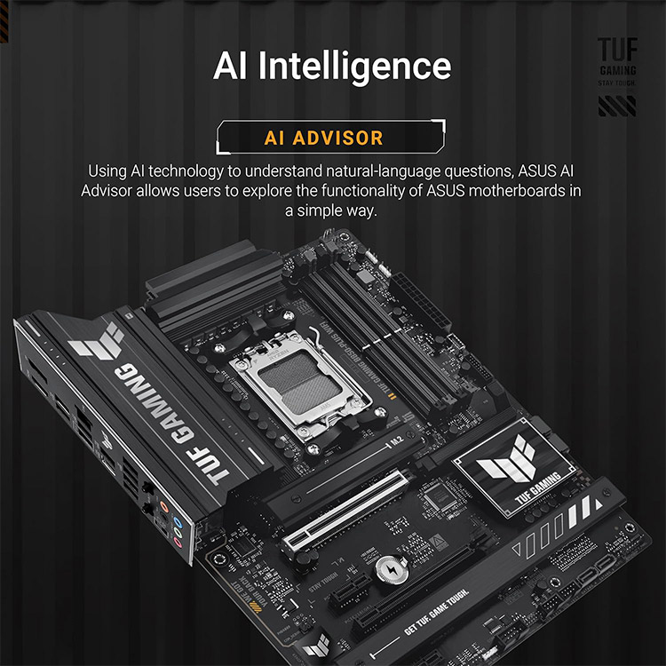 خرید مادربرد Asus TUF Gaming B850-PLUS WIFI - فرم ATX - چیپست AMD